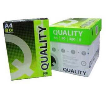 QUALITY PLUS COPY PAPER, Packaging Type : white