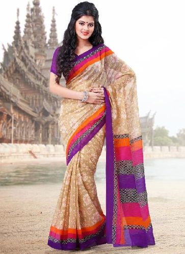 Printed Cotton Silk Sarees