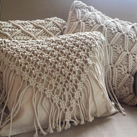 Macrame Cushion Covers