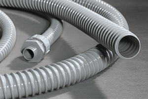 Steel Wire Reinforced Flexible PVC Conduits, Length : 30 METRE