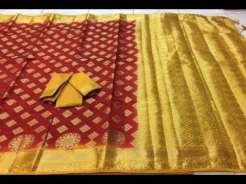 Printed Silk Fabric Banarasi Sarees, Technics : Woven