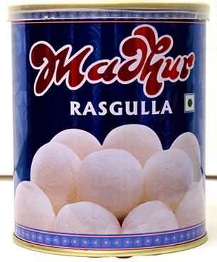 Madhur Rasgulla, Packaging Size : 0.5 Kg, 1 Kg, 2kg, 3.7kg, Bulk Tin Packing