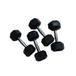 Weight LiftingRubber DumbbellsDB-24for Bodybuilding and Strength Train