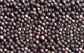 Dry black pepper