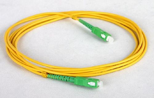 Sc APC Connector Single Mode Simplex Sc-Sc Fiber Optic Patch Cable Cor