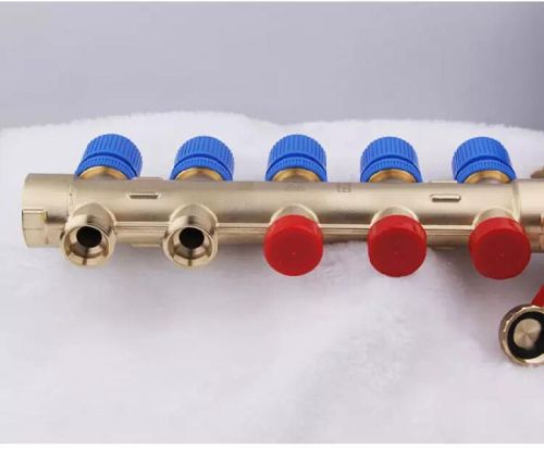 Underfloor Heating Systems Brass Manifold Control Valve
