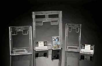 TABLETOP BROCHURE HOLDERS