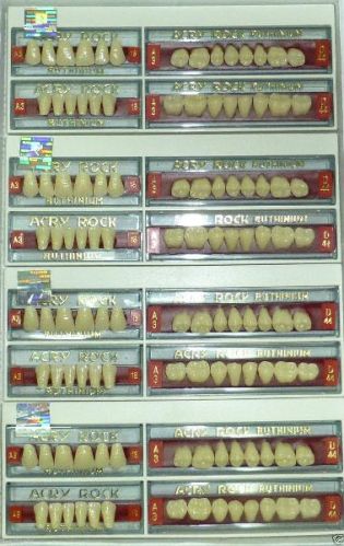 Acry Rock Acrylic Teeth Set, Feature : Fine Finishing, Good Quality