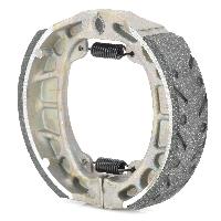 Motorcycle Brake Shoes, Color : Silver for Two Wheeler Use