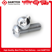 Chrome Button Head Socket Screws