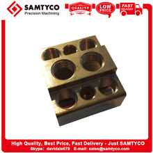 CNC Turning Machine Brass Blocks