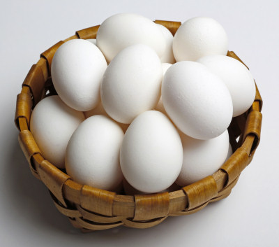 White eggs