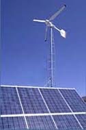 Solar Wind Turbine Hybrid Energy For Domestic Usage