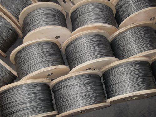 Copper Double Twist Plain Galvanized Steel Wire Rope 20-25 Mm