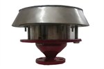 Upto 100 Bar Round Polished Metal Vent Flame Arrestor, For Cutting Industry, Connection : Flanged, Screwed