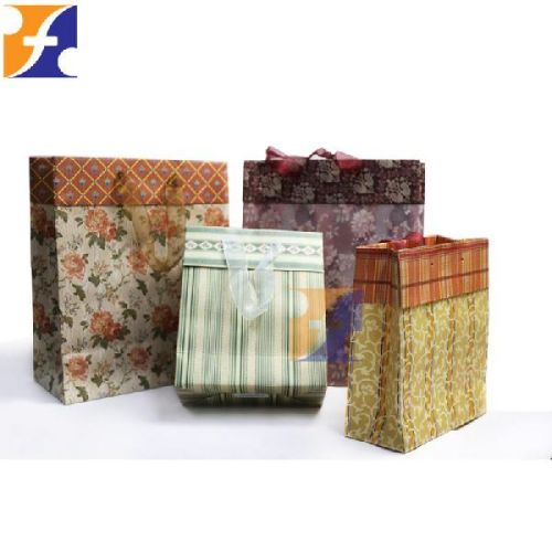 New Fancy Custom Logo Printed Paper Shopping Bag