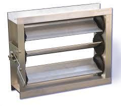 Aluminium Polished Volume Control Duct Damper, For Pressure Adjustment, Ventilation, Size : 15x15Inch