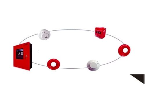 ABS Fire Alarm System, For Home Use Only, Smoke Detection