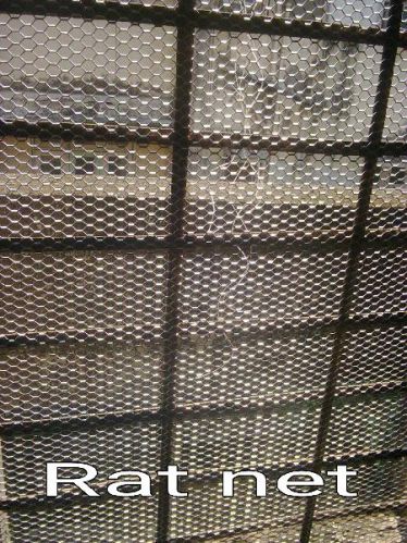 Metal Rat Net, Color : Metallic