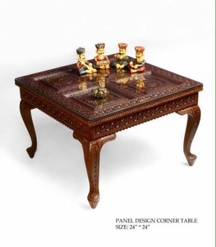 Polished Plain Wooden Corner Table, Size : Multisizes