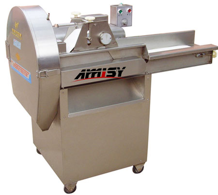 Rotary Knife Vegetable Cutting Machine, Brand Name : Amisy
