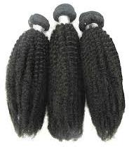 Brazilian Kinky Hair, For Parlour, Personal, Occasion : Casual Wear, Formal Wear, Party Wear