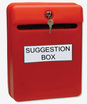 Suggestion Boxes