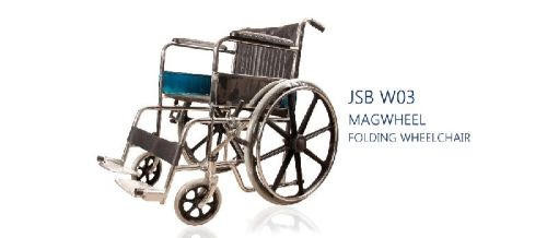  JSB Manual Wheelchair Magwheel, Weight Capacity :  90 Kgs.