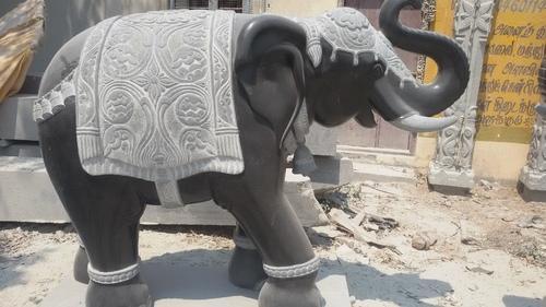 Stone Elephant Statue