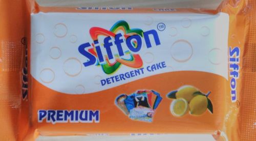 Rectangular Siffon Detergent Cake, For Wshing The Cloths, Feature : Easily Remove Scum, Dirt Etc.