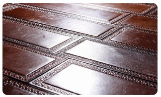 Leather Floor Tiles