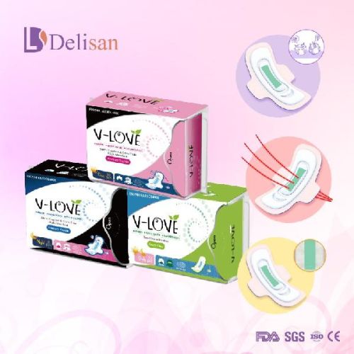 Shenzhen VLOVE Far IR & Nano Silver & Anion Sanitary Pads