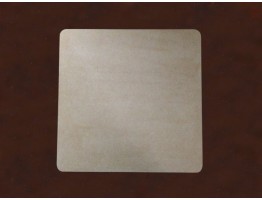 MDF Square Plain Placemat, Size : 11.75
