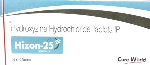 25 Mg Hydroxyzine Hydrochloride Tablets