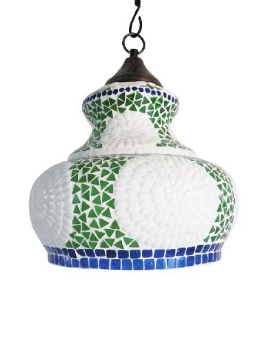 Large Mosaic Handi Hanging Lamp