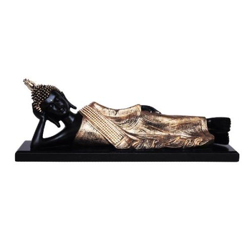 Craftkriti Wrought Iron Sleeping Budha, Color : Multicolor