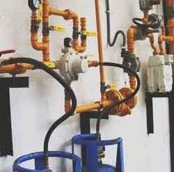 LPG Gas Pipeline System