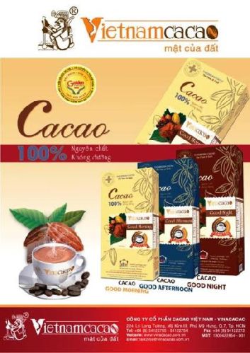 Cocoa Instant Powder, Brand Name : Vinacacao, Packaging Type : Brown