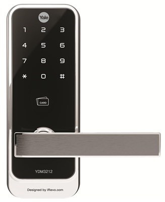 Yale Digital Door Lock (YDM 3212), Color : Black