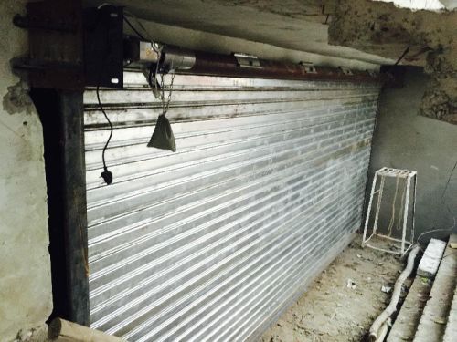 Galvanised Rolling Shutter