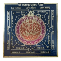 Mahamrityunjay Yantra Copper Plated