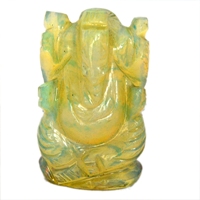 Opal Ganesha Idol