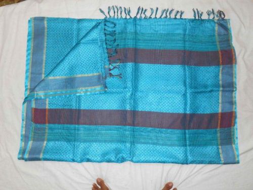 Checked Tussar Silk Sarees, Occasion : Casual Wear, Festival Wear
