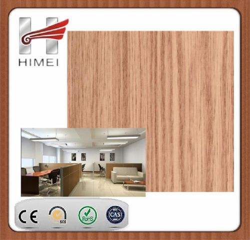 Wood Grain Decorative Sheet For Office Partition