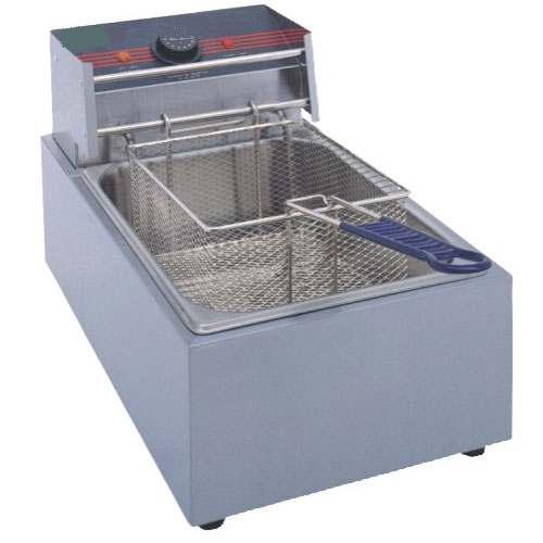 Electric Deep Fat Fryer, Color : Grey