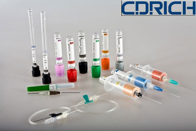 Glass or PET All Kinds Of Blood Collection Tube, Brand Name : CDRICH