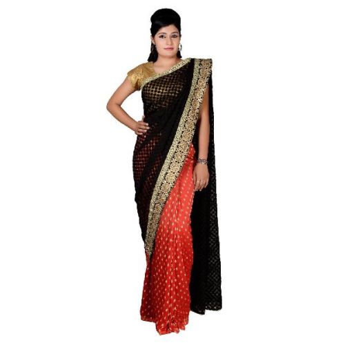 Ladies Sarees, Saree Fabric : Georgette Silk