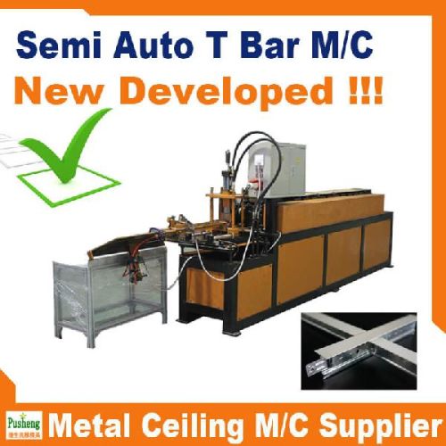 T Bar Roll Forming Machine, Brand Name : Pusheng