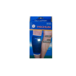 Plain Nylon Calf Support, Color : Blue