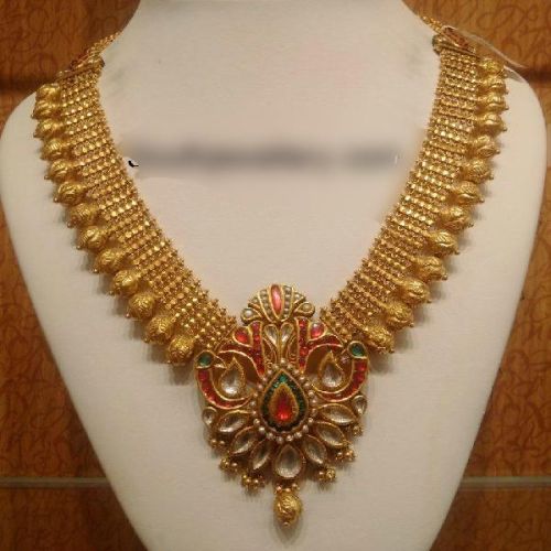 Antique Gold Necklaces, Occasion : Party, Wedding